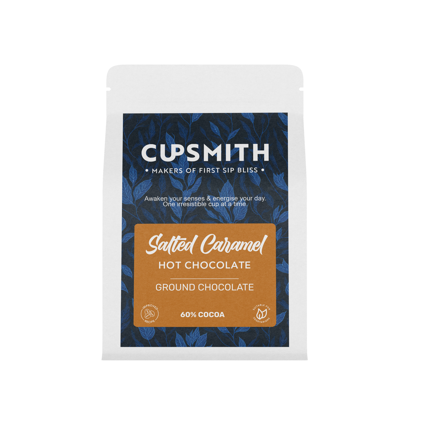 Cupsmith Luxury Salted Caramel Ground Hot Chocolate