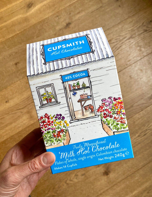 Cupsmith's new hot chocolate!