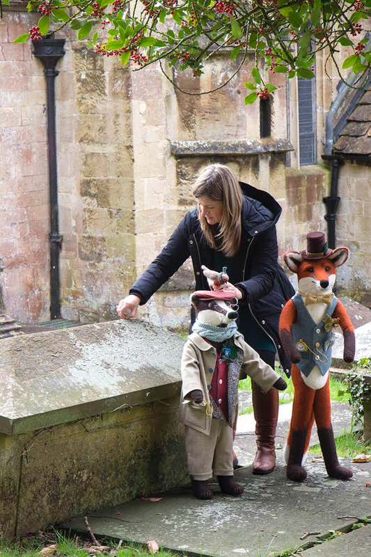 At the table with Susie Sage from Wild & Wool