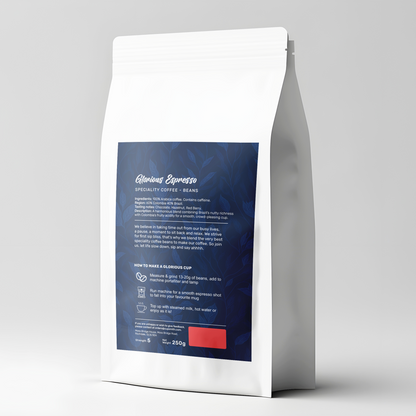 Glorious Espresso – Rich Artisan 100% Arabica Coffee