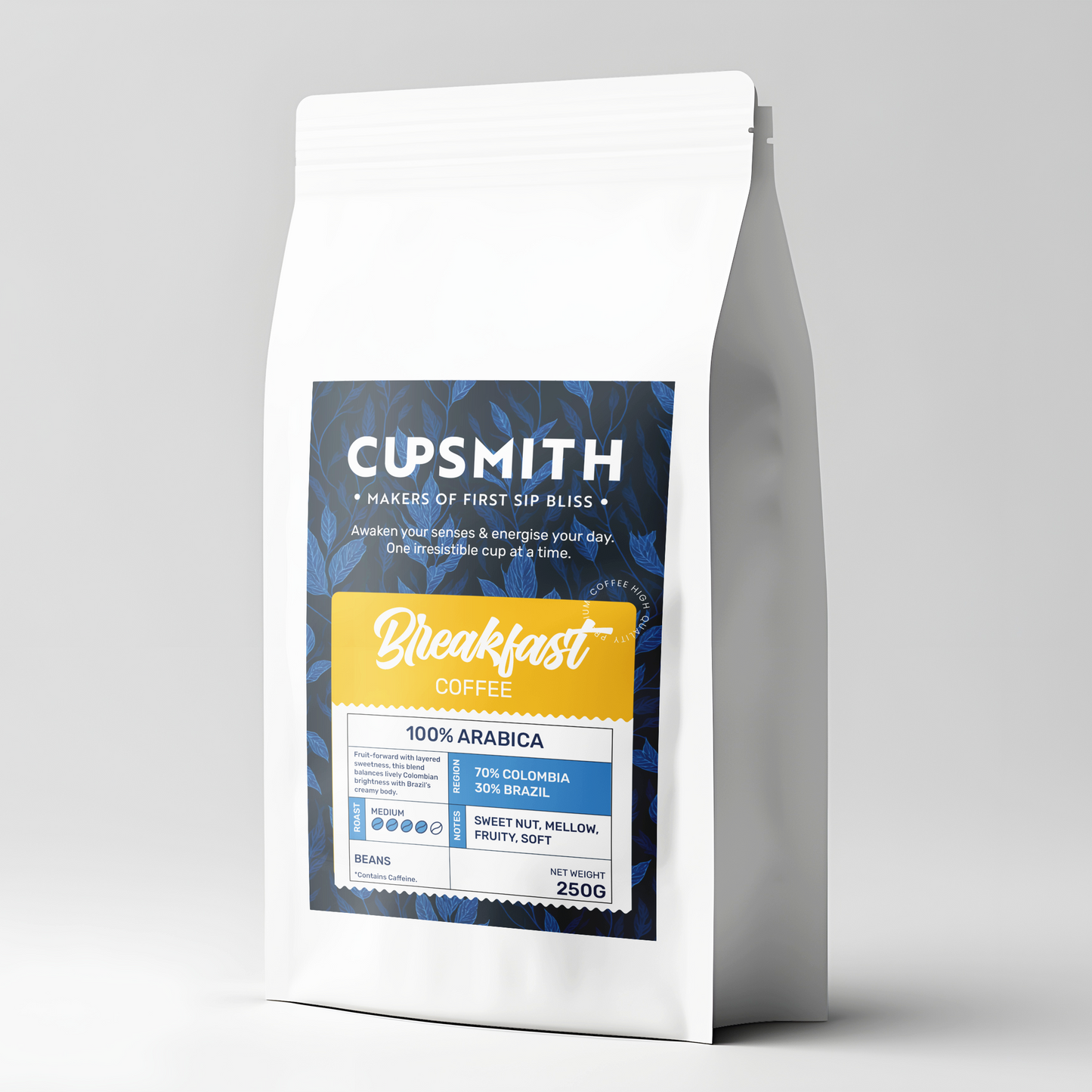 Breakfast Coffee – Premium 100% Arabica Blend | Cupsmith