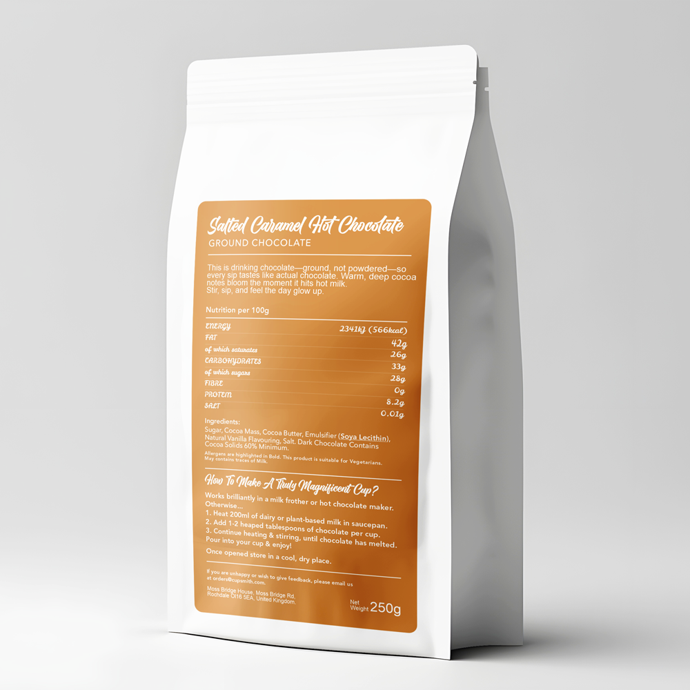 Truly Magnificent Salted Caramel Hot Chocolate