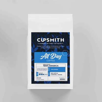All Day Coffee – Premium Speciality Bean & Ground Blend