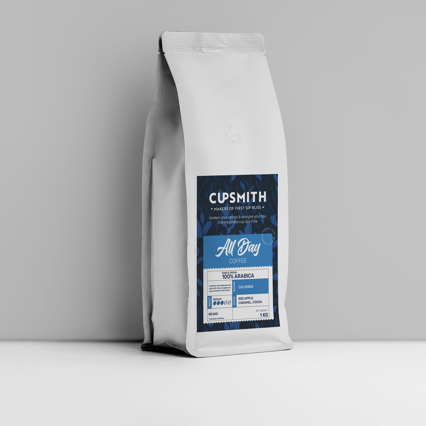All Day Coffee – Premium Speciality Bean & Ground Blend