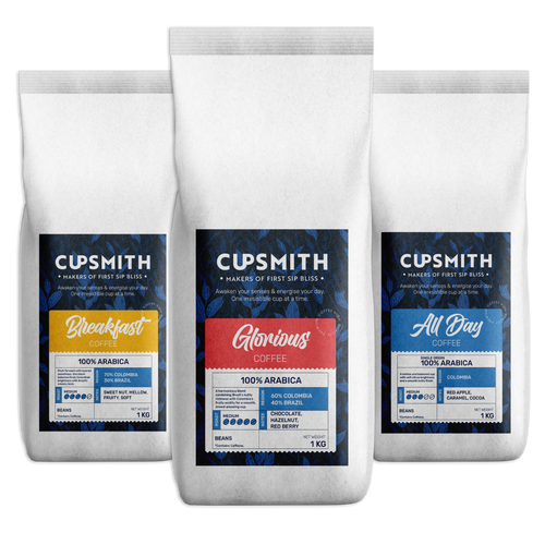 Coffee Bean Selection Pack – Premium 100% Arabica Blend