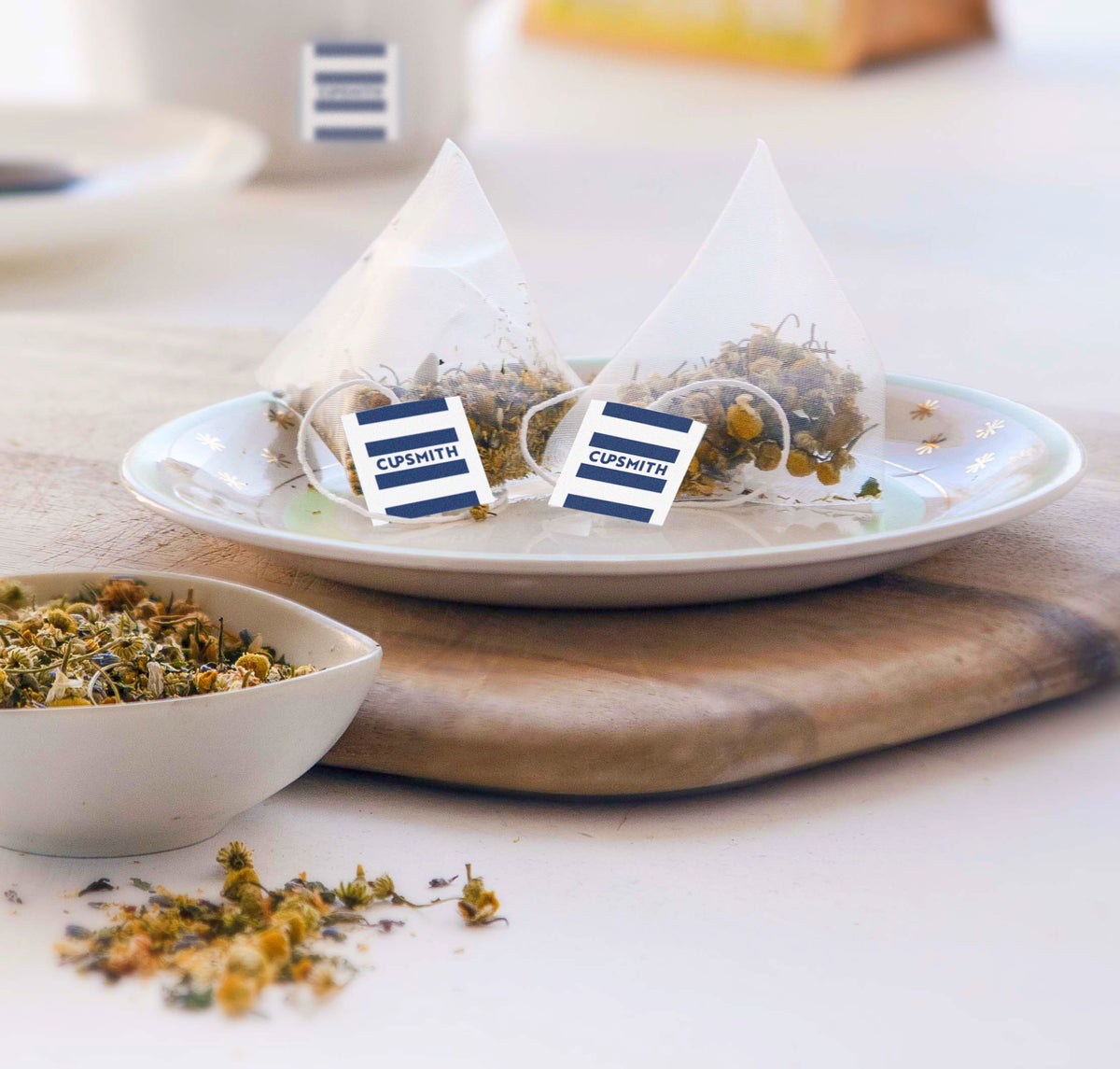 Cupsmith Calm Days Tea – Organic Chamomile, Lemon Balm & Lavender