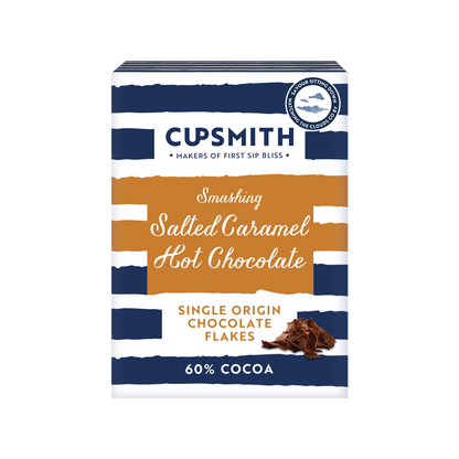 Cupsmith Luxury Salted Caramel Hot Chocolate Flakes