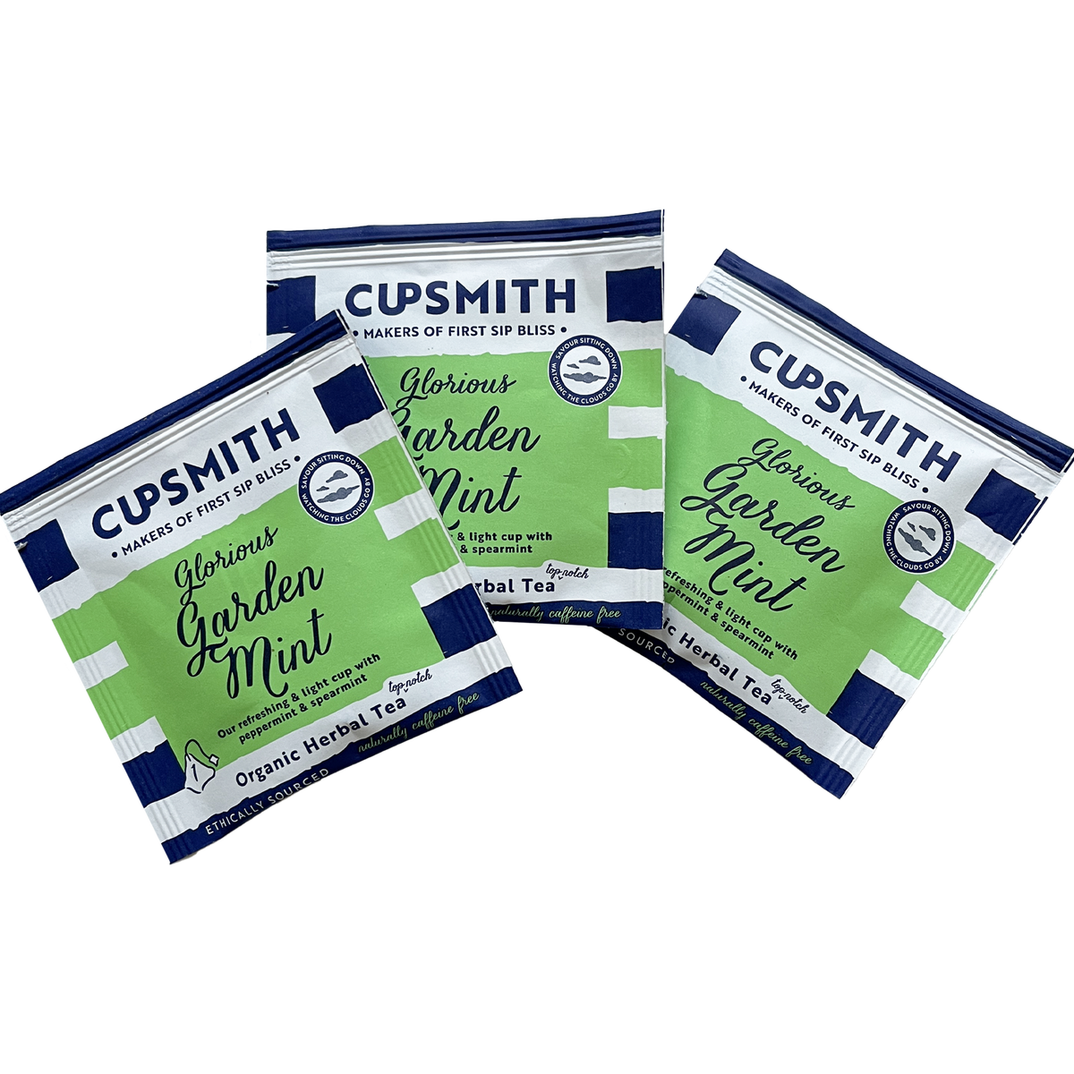 100% Organic Garden Mint Tea Pyramids – Refreshing