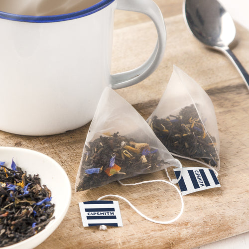 100 % Organic Earl Grey Tea Pyramids – 100 Bags