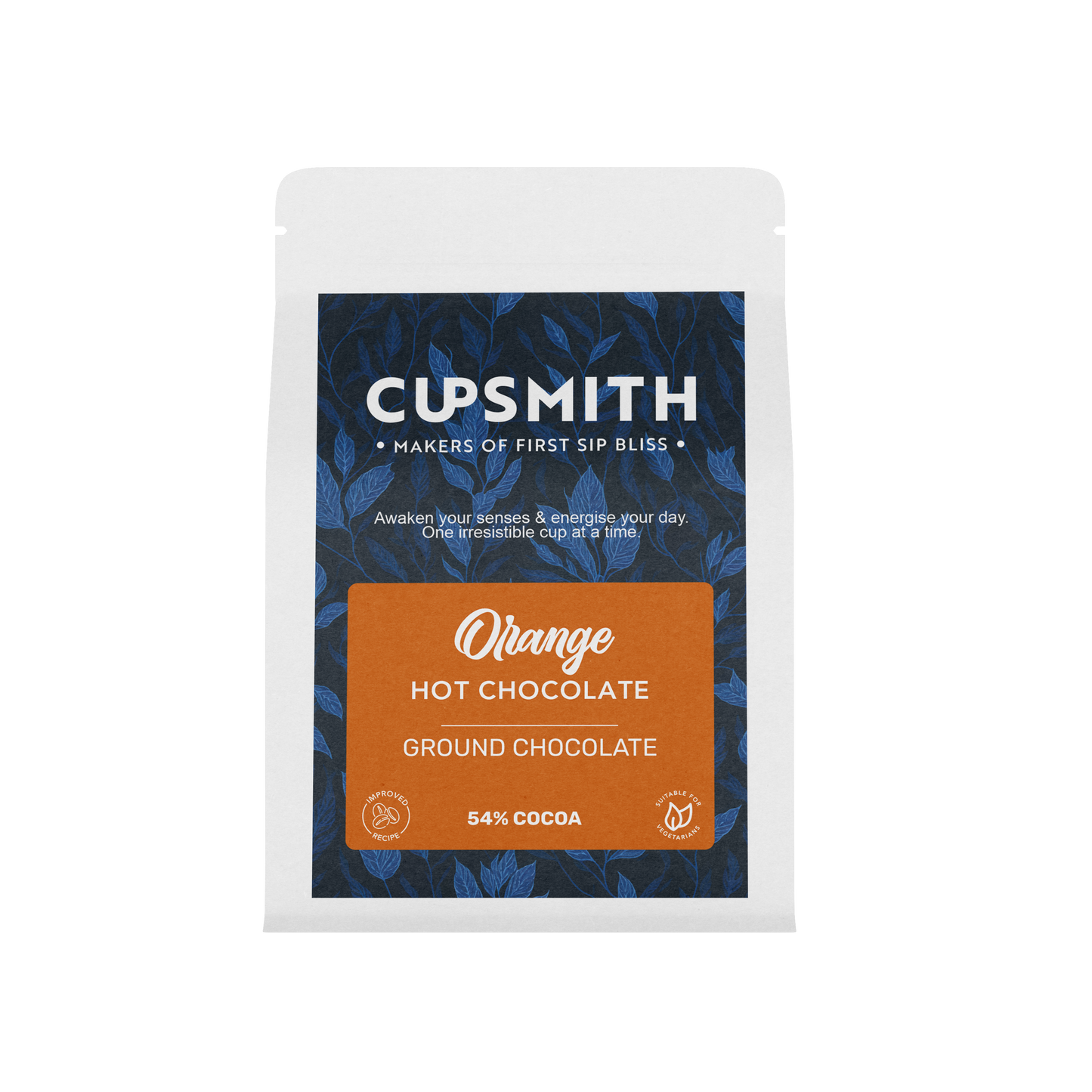 Cupsmith Luxury Ground Hot Chocolate with Orange
