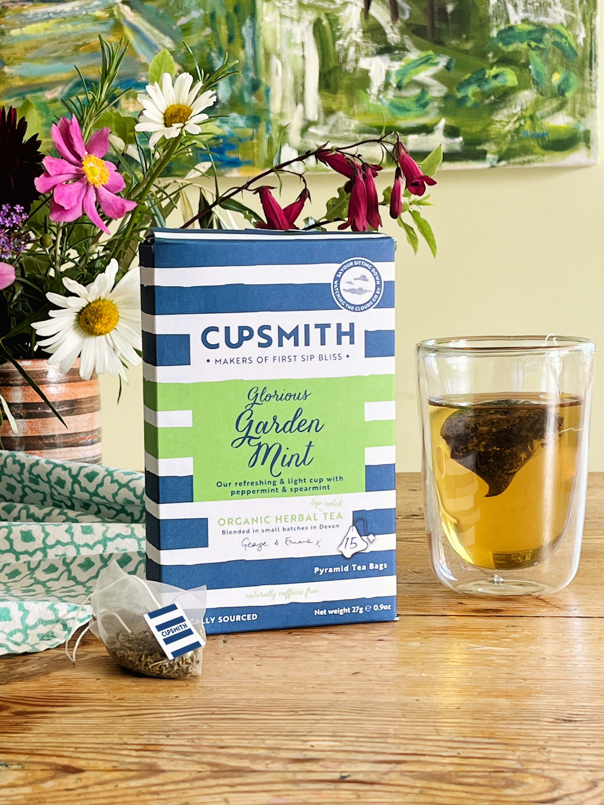 Organic Garden Mint Tea — Refreshing Peppermint & Spearmint