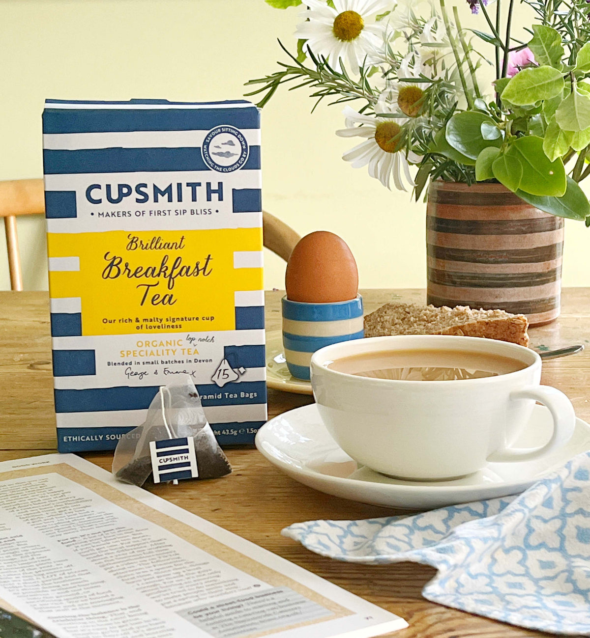 Organic Breakfast Tea – Cupsmith Premium Black Tea